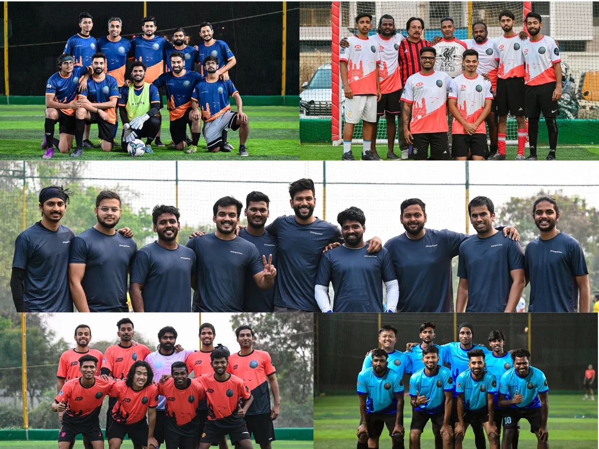 Team photos from CELL Edition One, set one