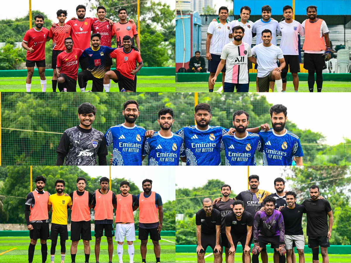 Team photos from CELL Rise Again, set one