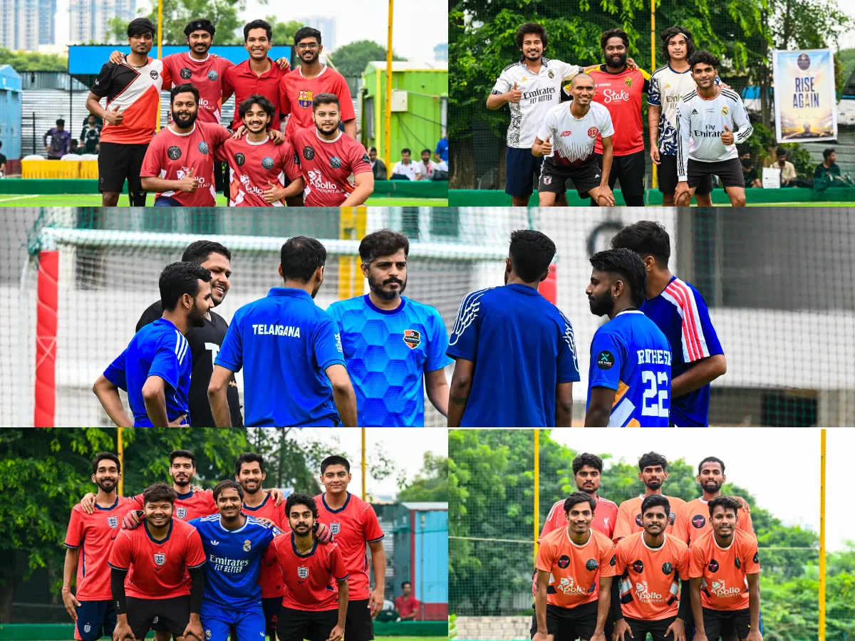 Team photos from CELL Rise Again, set two