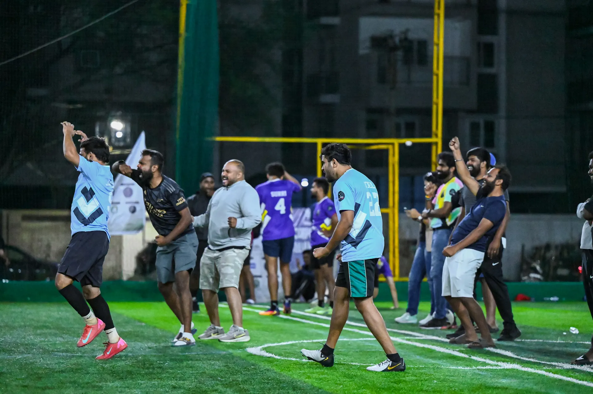 Shorgoal tournament audience