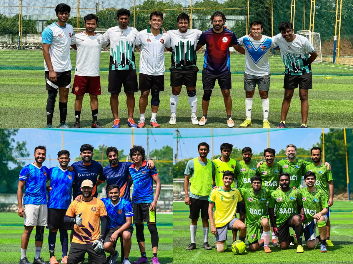 Men&rsquo;s teams at the Sheer Willpower Cup